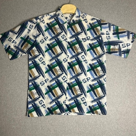 South Pole Authentic Collection Button Down Short Sleeve Shirt Size X-Large (XL) - Picture 1 of 7